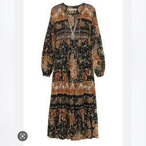 Spell Mystic Boho Gown Size L NWT